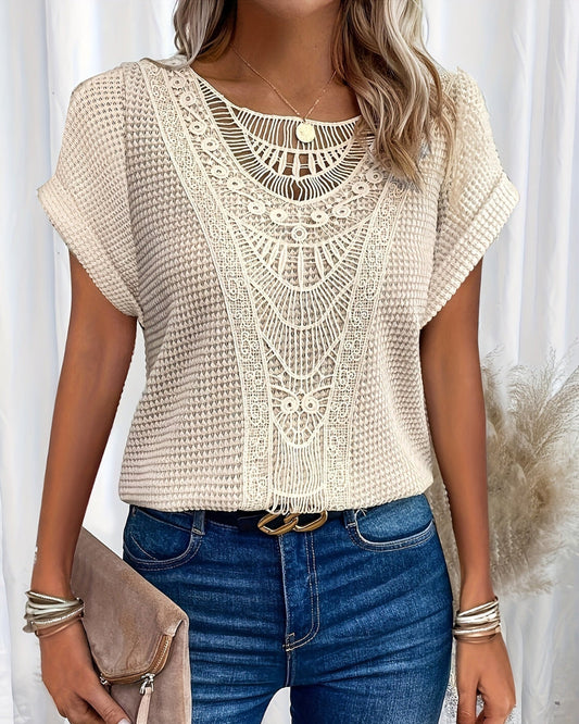 Juléa Elegant T-Shirt – Zomerstijl met Klasse en Comfort