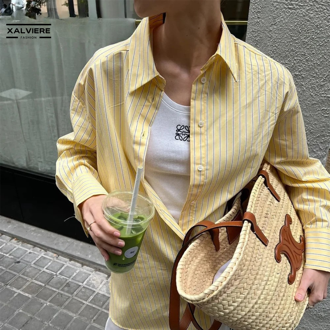 SAFRANA – De Trendkleur Zomerblouse van 2025