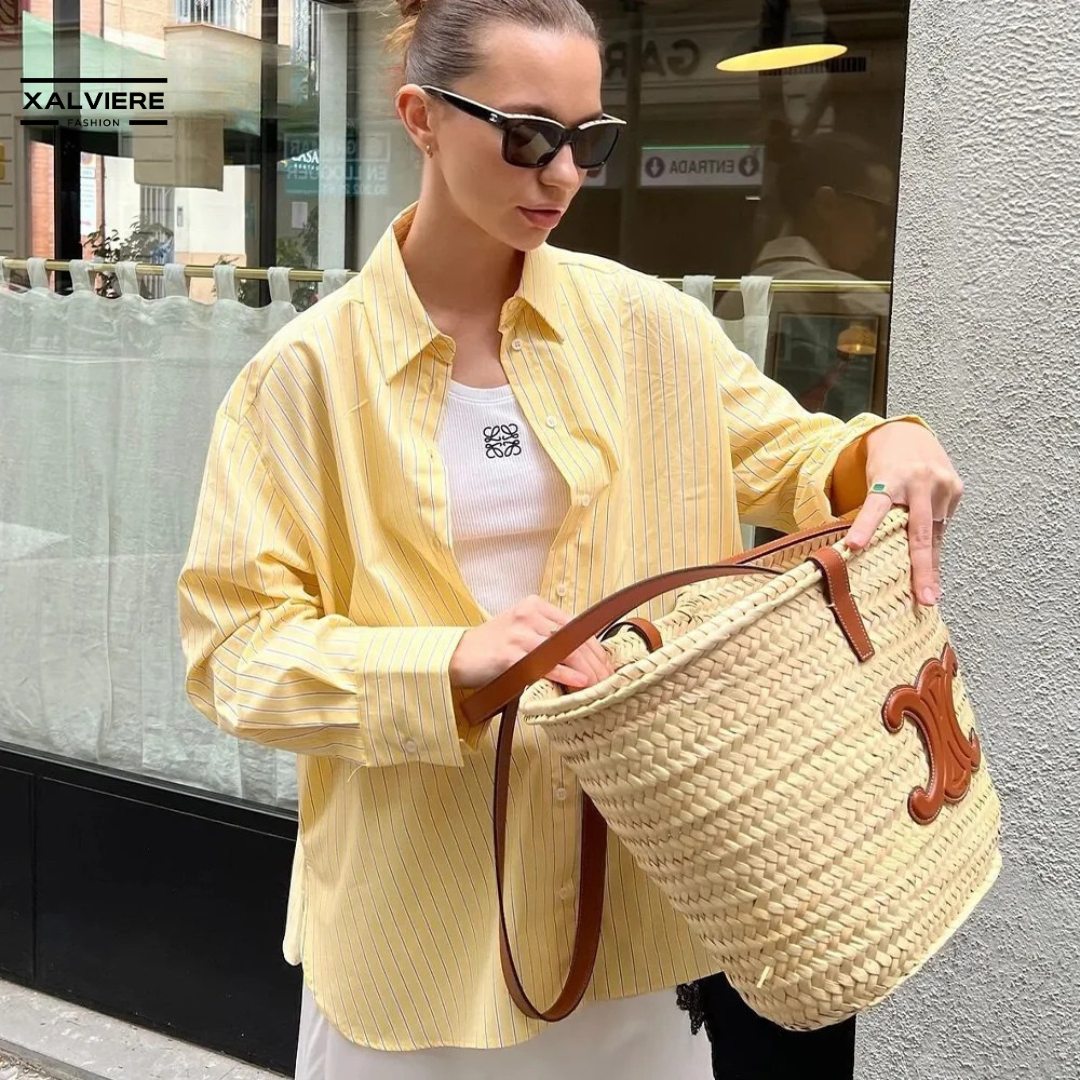 SAFRANA – De Trendkleur Zomerblouse van 2025