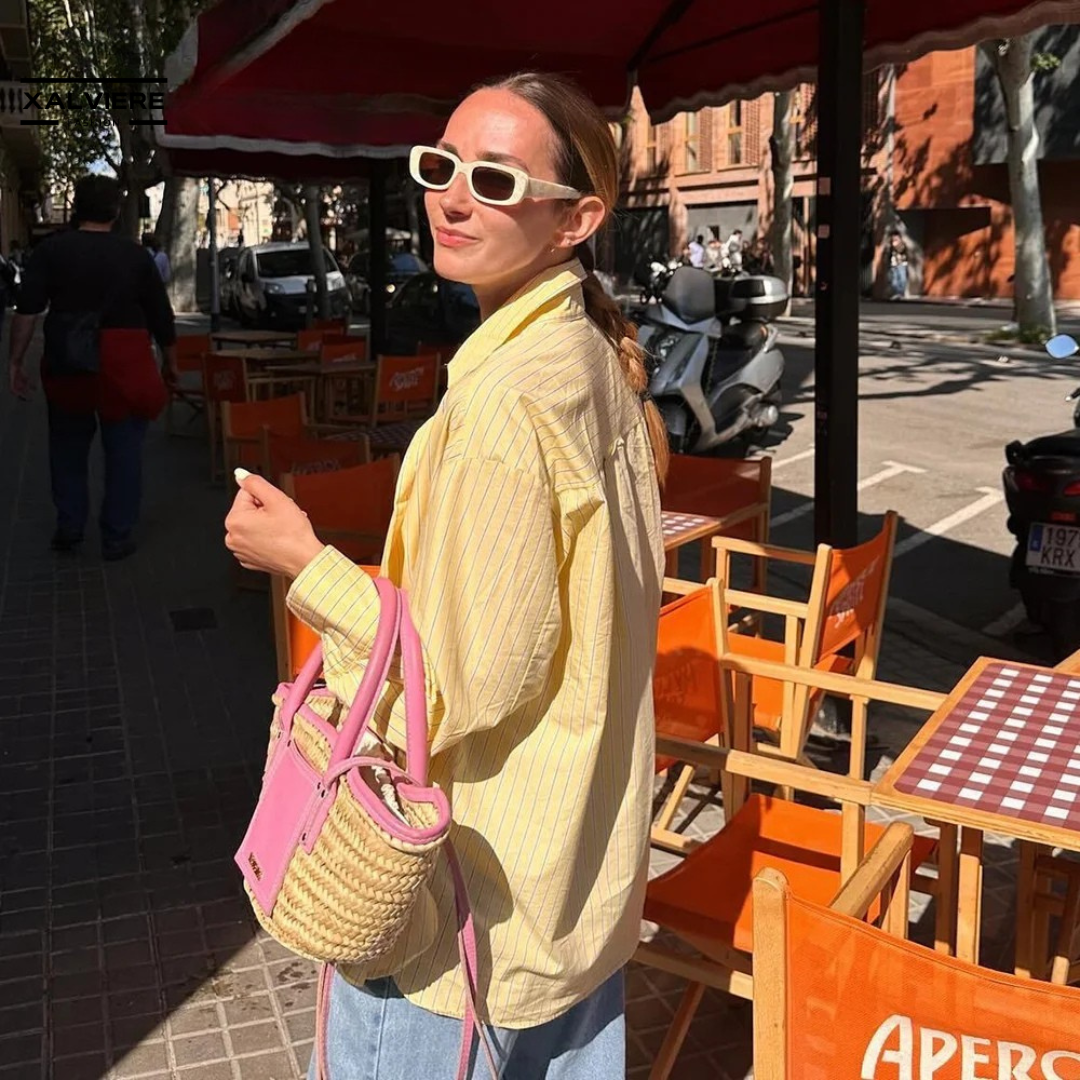 SAFRANA – De Trendkleur Zomerblouse van 2025